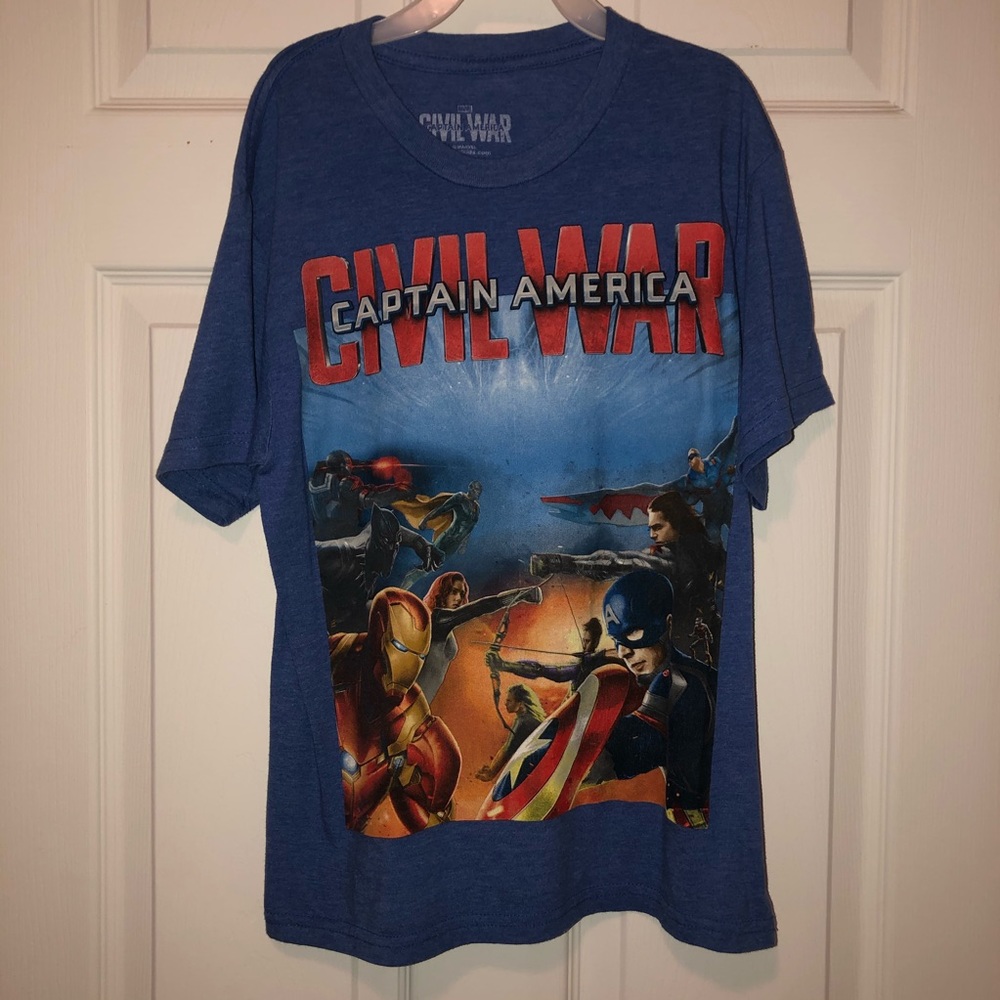 Marvel captain America t shirt